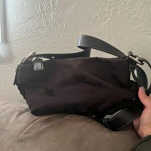 Coach Black Shoulder Bag